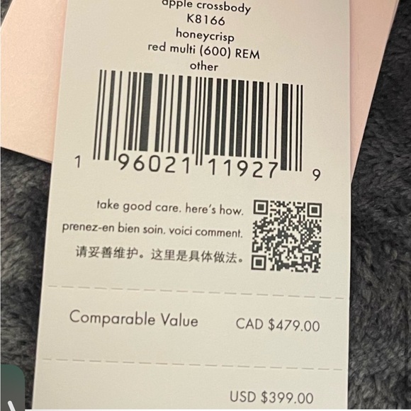 Kate Spade Apple wicker Crossbody Limited Edition - Picture 11 of 11